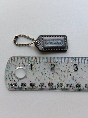 3925 COACH TAG BAG CHARM WALLET CHARM TAG